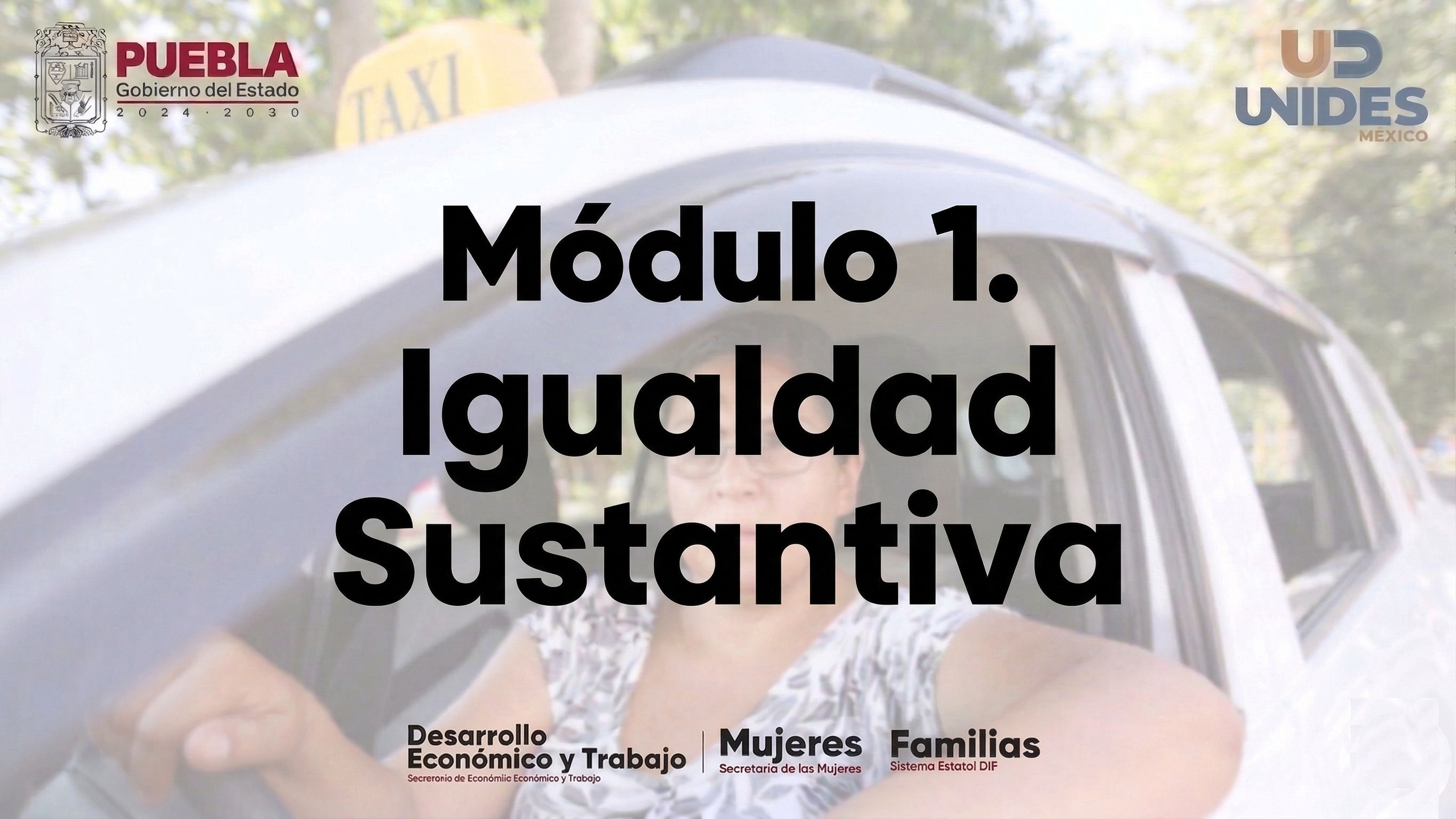 Módulo 1. Igualdad Sustantiva